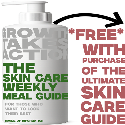 SKIN CARE MEAL GUIDE WEEKLY ROUTINE